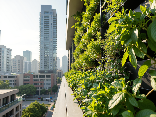 现代高层公寓楼外观，玻璃幕墙设计，周围绿化环绕，阳光明媚的白天场景